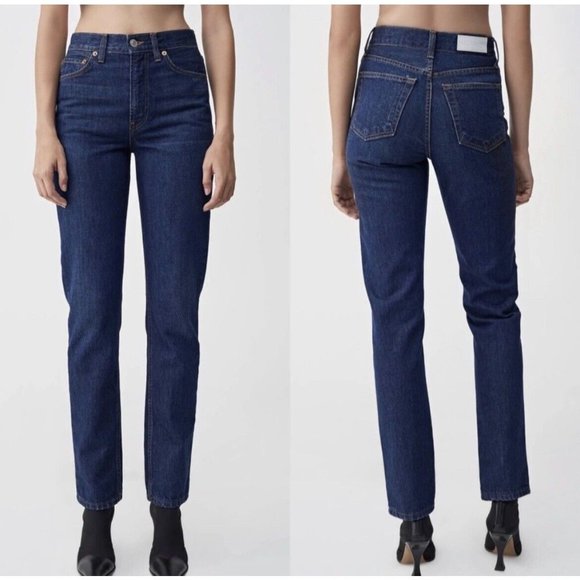 Re/Done Denim - Re/Done Originals Jeans Women's Dark 87 Wash Academy Fit USA Size 27